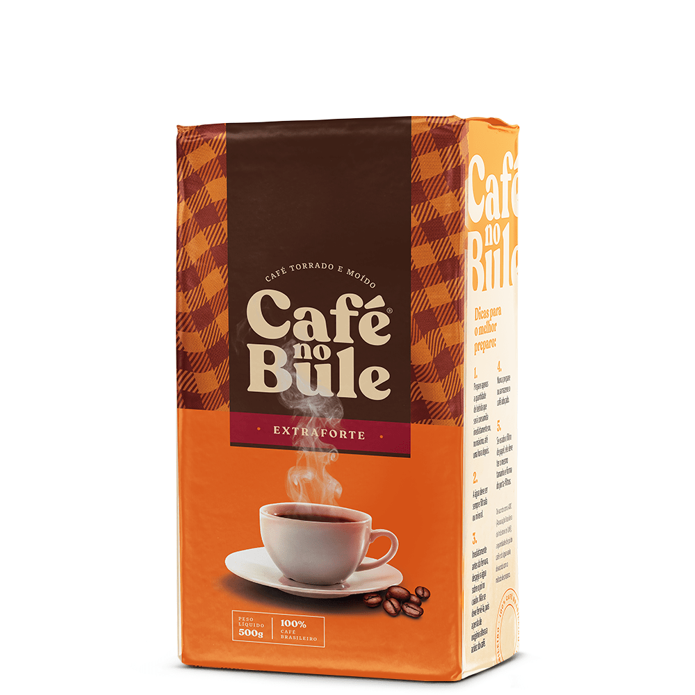 Café no Bule Extra Forte Vácuo 500g Café Torrado e